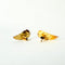 Boucles d’oreilles feuille en or jaune 58 Facettes
