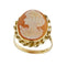 59 Bague camée en or jaune 58 Facettes 40186