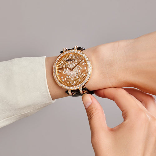 Chopard Xtravaganza - Montre en or rose et diamants 58 Facettes 326