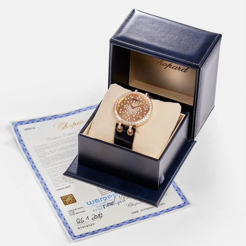 Chopard Xtravaganza - Montre en or rose et diamants 58 Facettes 326