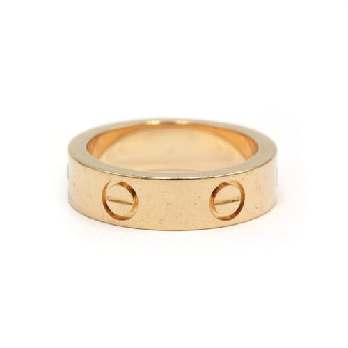 55 Cartier Love - Alliance en or rose et saphir rose 58 Facettes 260194R