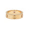 55 Cartier Love - Alliance en or rose et saphir rose 58 Facettes 260194R