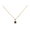 Mauboussin - Collier pendentif en or jaune, diamants et saphir 58 Facettes 260195R
