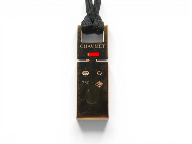Chaumet Liens - Collier pendentif en or rose et diamants 58 Facettes 276034