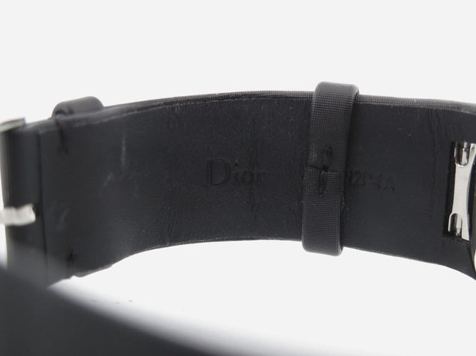 Dior La D de Dior - Montre 38 mm en acier et diamants 58 Facettes 276018