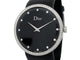 Dior La D de Dior - Montre 38 mm en acier et diamants 58 Facettes 276018