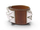 Hermès Médor Collier de Chien - Bracelet en cuir Barénia 58 Facettes 276193