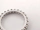 55 Alliance américaine - Bague T55 en or blanc 18k et diamants 2 ct 58 Facettes 276203