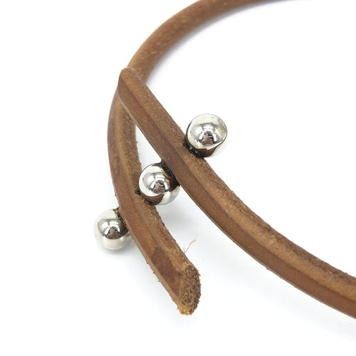 Collier Hermès Tournis Tressé - Bracelet en cuir 58 Facettes hwcb0yel76