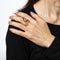 Bague 62 Bague serpent vintage en or jaune 18 carats, diamants et rubis 58 Facettes G14008