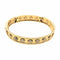 Van Cleef & Arpels Perlée Trèfles - Bracelet en or jaune et diamants 58 Facettes 35816
