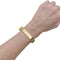 Van Cleef & Arpels Perlée Trèfles - Bracelet en or jaune et diamants 58 Facettes 35816