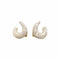 Boucles d'oreilles créoles en or jaune et diamants 58 Facettes 35888
