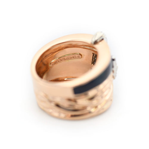 55 La Nouvelle Bague - Bague en or 18 ct et diamants 58 Facettes 23324