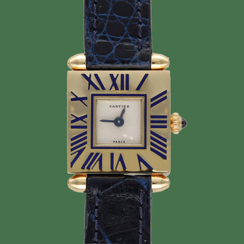 Cartier Obus FFF - Montre 19 mm en or jaune 18k 58 Facettes FB11137