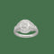54 Solitaire - Bague en or gris 18k et diamants 58 Facettes FB11558-FB09897