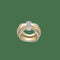 53 Pomellato - Bague en or 18k deux tons et diamants 58 Facettes FB11641