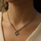 Chopard Happy Diamonds - Collier pendentif cœur en or gris 18k et diamants 58 Facettes FB11639