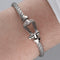 Fred Force 10 - Bracelet Grand Modèle en or gris 18k et acier 58 Facettes FB11702
