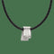 Pendentif en or gris 18k et diamants G-VS 58 Facettes FB11652