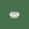 53 Bague Art déco en platine et diamant 2,04 ct 58 Facettes FB11710/FB1175