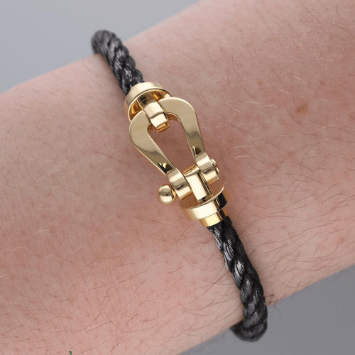 Fred Force 10 - Bracelet Grand Modèle en or jaune 18k 58 Facettes FB11713