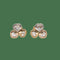 Chopard Happy Curve - Boucles d'oreilles en trois ors 18k et diamants 58 Facettes FB11745