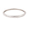 Bracelet Bracelet jonc - 23 diamants en or gris 18 carats 58 Facettes BRA108