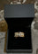 Bague 54 Bague jonc 5 diamants en or gris 18 carats 58 Facettes BD179