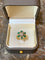 Bague 58 Bague marguerite en or jaune 18 carats avec émeraudes et diamants 58 Facettes B381