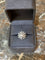 Bague 55.5 Bague flocon pavée de diamants 1 carat en or gris 18 carats 58 Facettes BD214