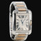 Cartier Tank Anglaise - Montre en or rose et acier 58 Facettes MT47473