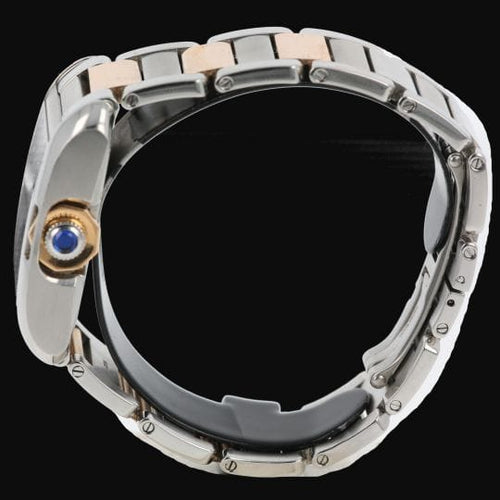 Cartier Tank Anglaise - Montre en or rose et acier 58 Facettes MT47473