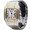 Cartier Santos Galbée XL - Montre en or jaune et acier 58 Facettes MT47802