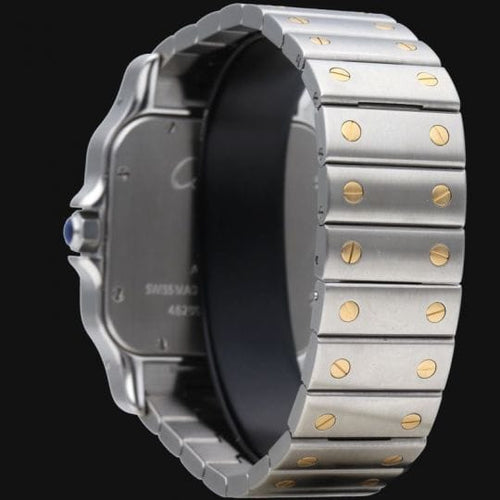 Cartier Santos Galbée XL - Montre en or jaune et acier 58 Facettes MT47802