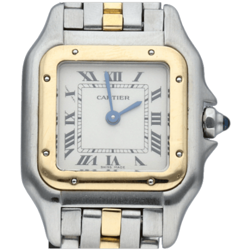 Cartier Panthère - Montre en or jaune et acier 58 Facettes MT47811