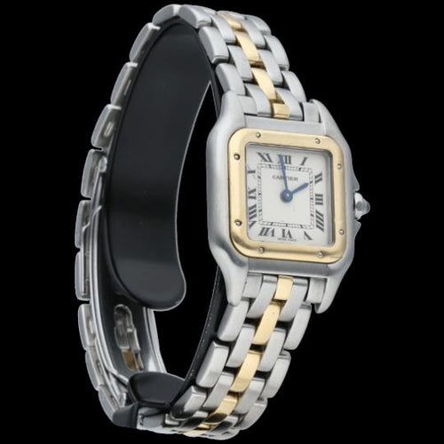 Cartier Panthère - Montre en or jaune et acier 58 Facettes MT47811
