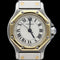 Cartier Santos Ronde Octagon - Montre en or jaune et acier 58 Facettes MT47839