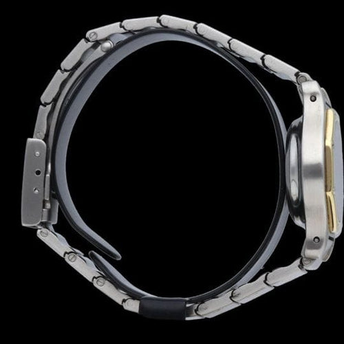 Cartier Santos Ronde Octagon - Montre en or jaune et acier 58 Facettes MT47839