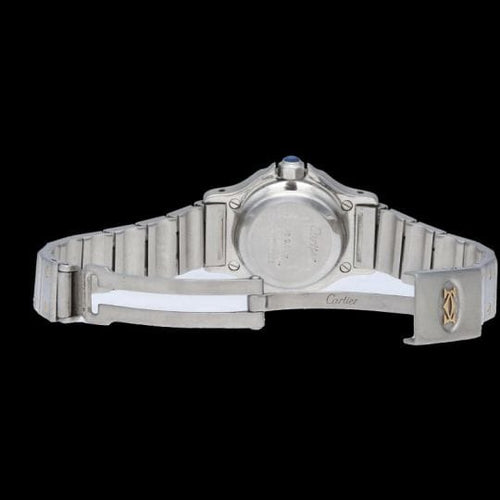 Cartier Santos Ronde Octagon - Montre en or jaune et acier 58 Facettes MT47839