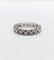46 Alliance américaine Art déco en or blanc 18k et diamants 58 Facettes A07657
