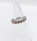 46 Alliance américaine Art déco en or blanc 18k et diamants 58 Facettes A07657