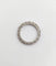 46 Alliance américaine Art déco en or blanc 18k et diamants 58 Facettes A07657