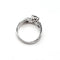 52 Bague solitaire en or blanc et diamant 58 Facettes BOV/260042