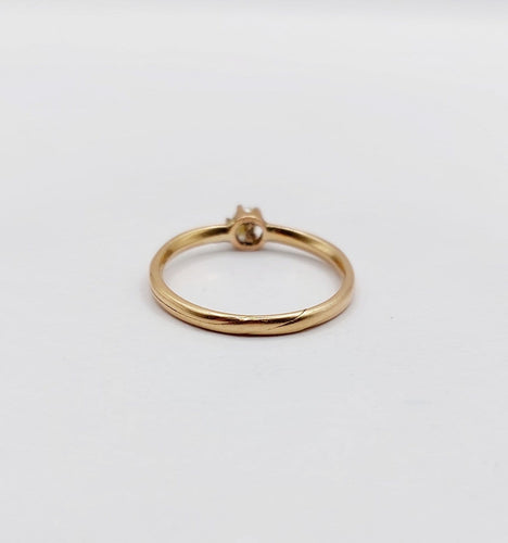 54 Bague antique Gimmel en or rose 18k et perle 58 Facettes A07623