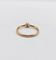 54 Bague antique Gimmel en or rose 18k et perle 58 Facettes A07623
