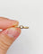 54 Bague antique Gimmel en or rose 18k et perle 58 Facettes A07623
