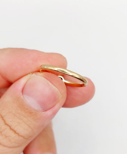 54 Bague antique Gimmel en or rose 18k et perle 58 Facettes A07623