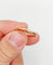 54 Bague antique Gimmel en or rose 18k et perle 58 Facettes A07623