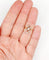 51 Bague fleur Art nouveau en or 18k, platine, perles et diamants 58 Facettes A07565